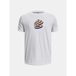 Under Armour Majica UA CURRY DROP SHADOW SS-WHT YXL