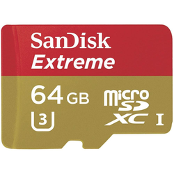 Memorija MicroSD 64GB Sandisk Extreme 60MB/S UHS 1, 67006