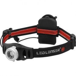 LEDLENSER LED naglavna svetilka H6, črna-rdeča