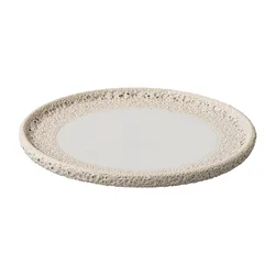 Style Point plitev odlagalni krožnik Vulcanic 16,5 cm, bel (24 kos)