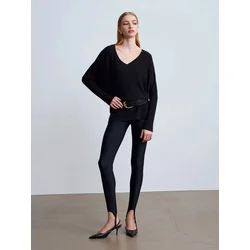Dilvin Pulover Pullover črna
