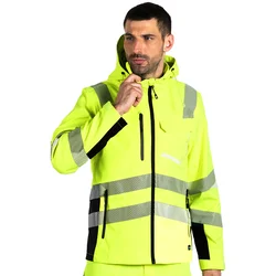 HI-VIZ JACKET sigurnosna zimska jakna, Boja: Neon žuta Veličina: 3XL