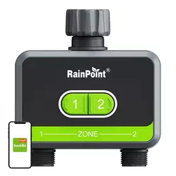 Rainpoint krmilnik za dvopodročno zalivanje z aplikacijo