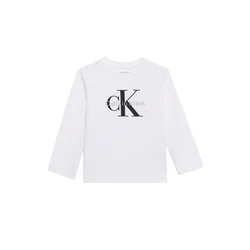 Calvin Klein Jeans Majica siva/črna/bela