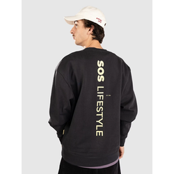 SOS Bovec Crew V1 Sweater blue graphite