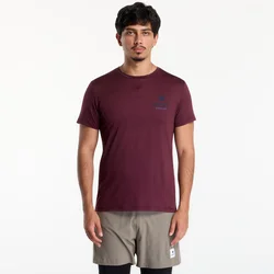 Majice SAYSKY Statement Pace T-Shirt Burgundy M