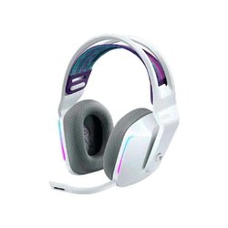 LOGITECH brezžične gaming slušalke G733 Lightspeed RGB, bele