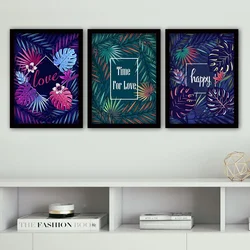 Wallity Set uramljenih slika 3SC127, 3 Dela
