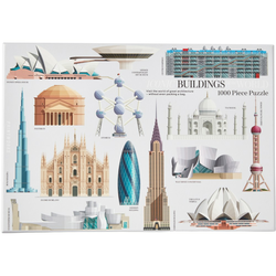 Puzzle ICONIC BUILDINGS, 1000 kosov, Printworks