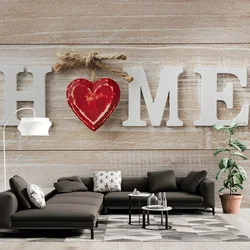 Tapeta z napisom Home - 196x132