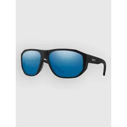 Smith Outrigger Matte Black Sunglasses chromapop glass pol blu m