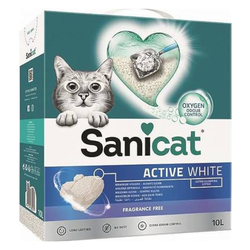 15% popusta! Sanicat pijesak za mačke - Active White (10 l)