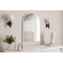 HANAH HOME Ogledalo Brilya White