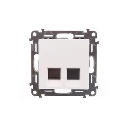 LEGRAND VALENA LIFE Dvojna računalniška vtičnica RJ45 kat. 6 UTP bela 753143