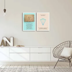 Wallity slika 2PBCT-02, 2 dijela, 72 x 50 cm