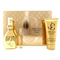 Jimmy Choo Ženski parfemski set I Want Choo Le Parfum EDP, 100ml+Losion za telo, 100ml+Mini parfem, 7.5ml