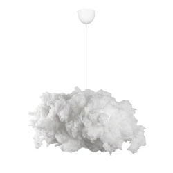 Opviq Luster Serenity White Oblak, 60 ?x45cm, Beli
