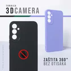 Torbica 3D Camera za Samsung S731B Galaxy S25 FE crna