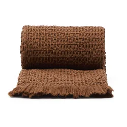 Rjava odeja 130x170 cm Nulina – Kave Home