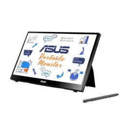 ASUS Monitor ZenScreen MB14AHD 14/IPS/1920x1080/60Hz/5ms GtG/USB C x2/prenosni/crna