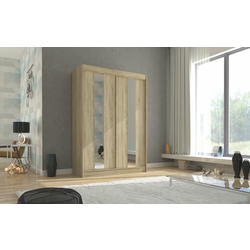 Garderobna omara z drsnimi vrati Balton - 150 cm