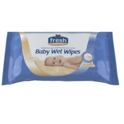 FRESH Vlažne maramice Baby cream, 60 komada