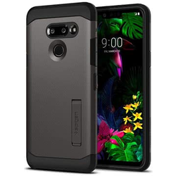 Custodia Njjex Antiurto Per LG G8 ThinQ Con Clip A Rotazione 360° E Supporto - Protezione Completa Con Pellicola Inclusa