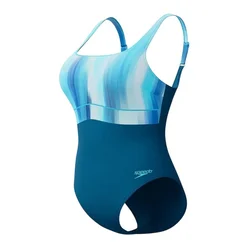 Speedo shaping contoureclipse 1 piece arctic/navy l - uk36