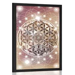 Plakat očarljiva Mandala - 40x60 no frame
