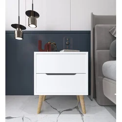 Hanah Home Noćni stočić, Beli