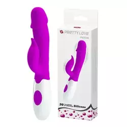 Vibrator Pretty love Peter, 19.2cm, Ružičasti