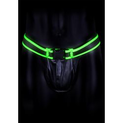 Ouch! Glow in the Dark Buckle Jock Strap 780 S/M