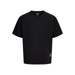 JACK & JONES Majica JORChamberi bež / črna