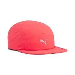 PUMA Essentials Running 5 Panel Cap, Sport, Ultra Red, OSFA