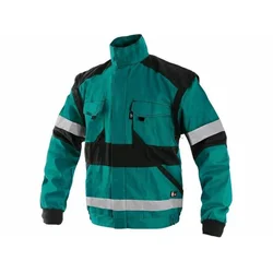 CANIS Radna bluza Luxy Bright/ zelena/crna