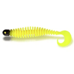 CURLY WORM 24g 17cm YELLOW ZOMBIE (3540001)