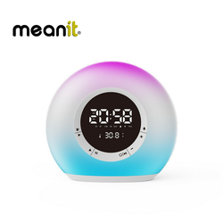 MeanIT Zvučnik bežični, Radio Alarm Sat, Bluetooth - B15