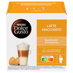 Nescafe Kapsule za kafu Dolce Gusto Latte Macchiato, 183.2g, 16 kapsula
