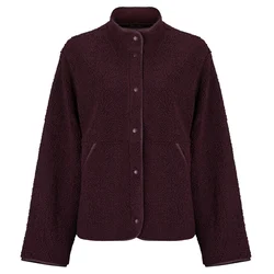 JJXX JXVERA TEDDY JACKET Bordo