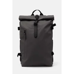 Nahrbtnik Rains Rolltop Rucksack Large W3 siva barva, 14590-13