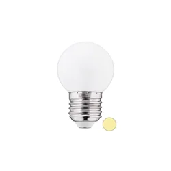 LED ŽARULJA U BOJI  1W E27 G45 240V 50 Lm PC WARM WHITE 2700K THORGEON
