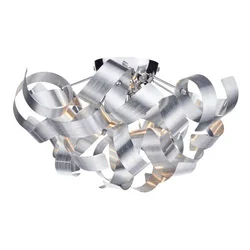Där Lighting RAW0450 - Stropna svetiljka RAWLEY 4xG9/25W/230V mat hrom