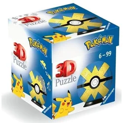 Ravensburger 3D puzzle - Pokemon Brza lopta - 54 dela