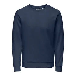 Only & Sons Majica Chase  temno modra