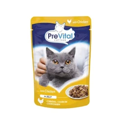 PREVITAL piščanec v omaki za mačke - 100g