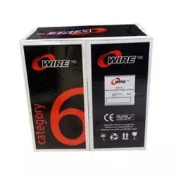LAN FTP kabl OWIRE Cat6 Solid/CCA/0,56mm/Plavi/305m