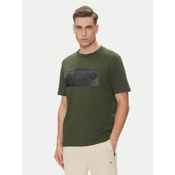 BOSS Majica 50538112 Zelena Regular Fit