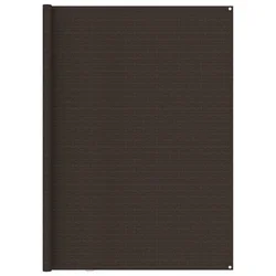 Vidaxl Preproga za šotor 250x500 cm rjava