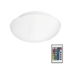 Eglo 75351 - LED RGB prigušiva plafonska svetiljka ELLA-C 1xE27/7,5W/230V