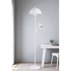 Podna lampa Devin, Bela